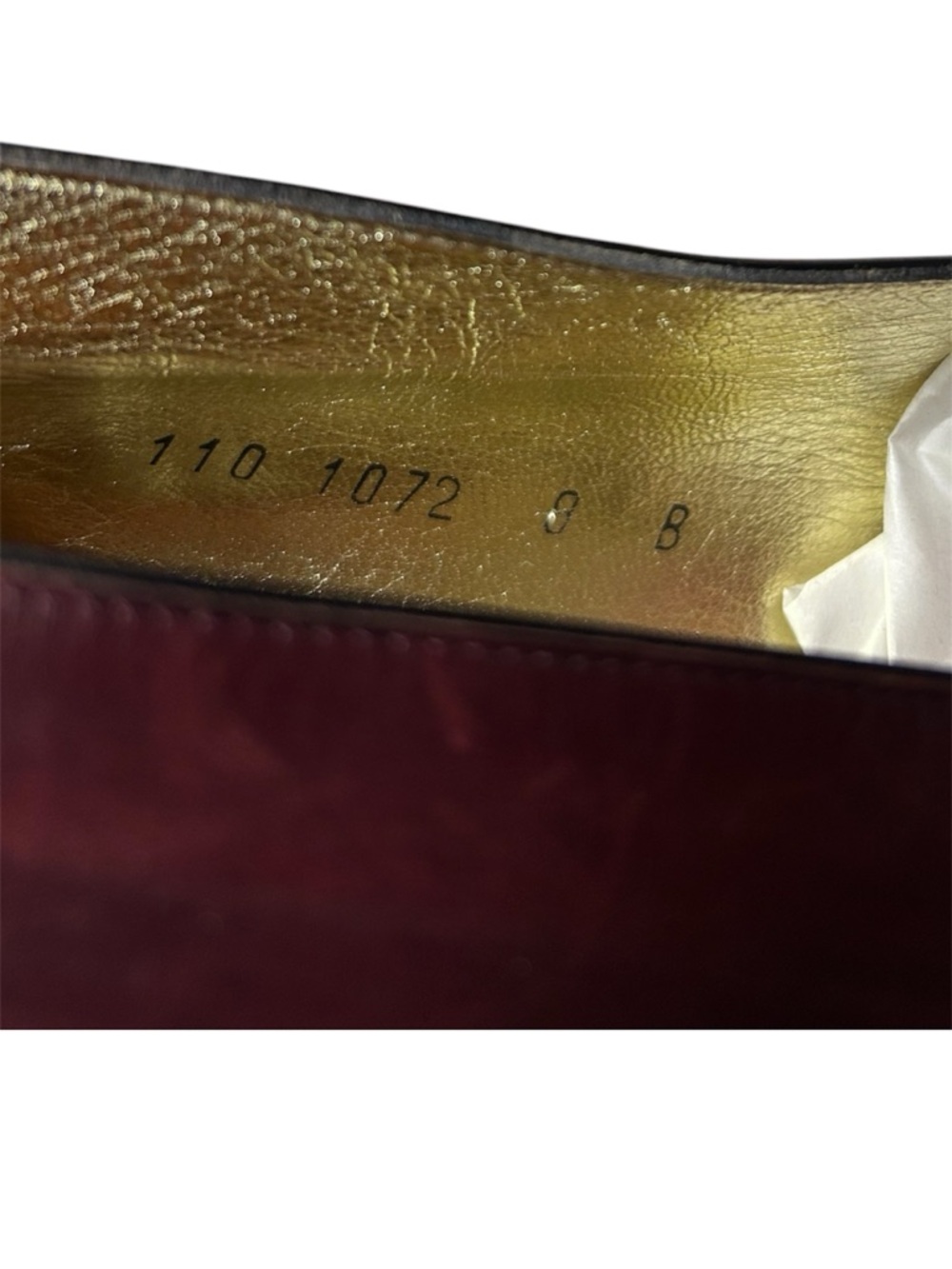 Walter Steiger Vintage Luxury Burgundy Pointed Patent Leather Banana Heels - Picture 6 of 8